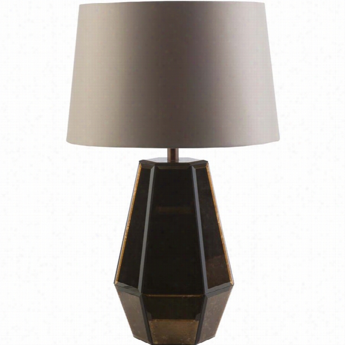 Surya Ryden Glass Table Lamp In Cream