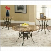 Steve Silver Company Collison 3 Pack Modern Cocktail and End Tables