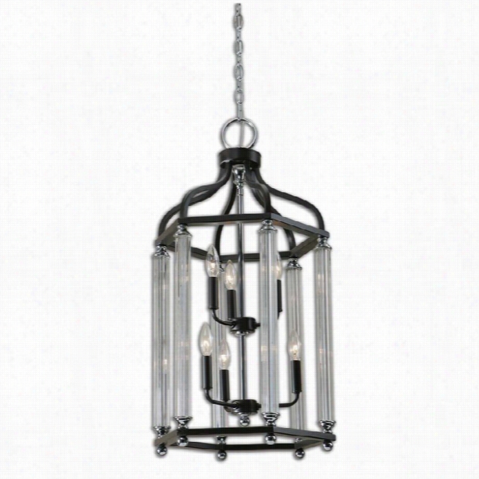 Uttermost Chtasworth 6 Light Bronze Lantern