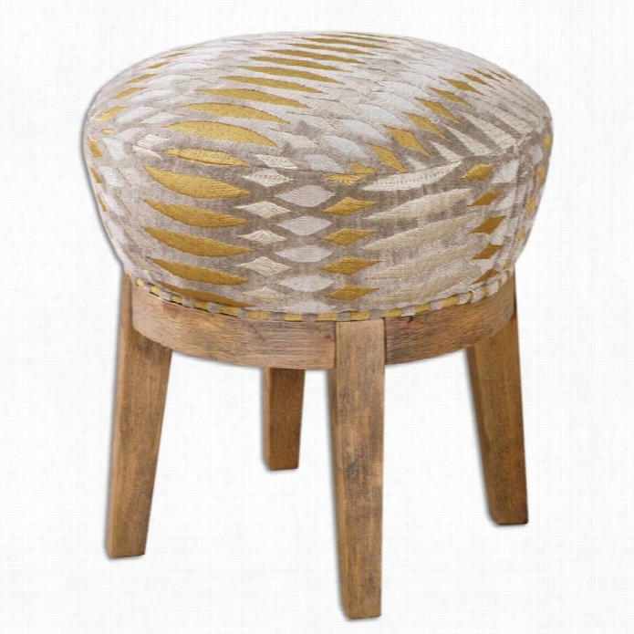 Uttermost Hendrik Fabric Swivel Stool