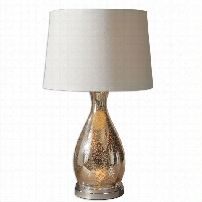 Uttermost Sardinia  Silver Table Lamp