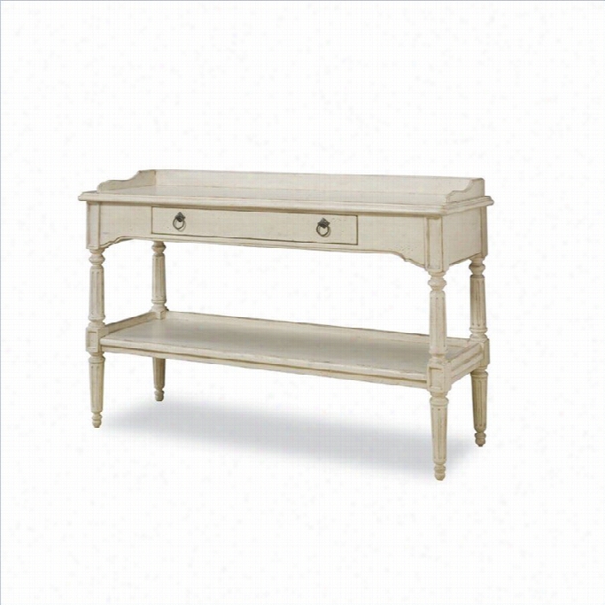 Art Furniture Provenance  Sofa Table In Linen