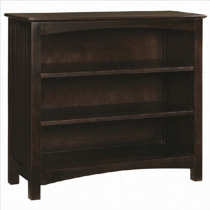 Boltln Furniture Wakeffield Kids Low Bookcase In Espresso