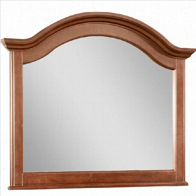 Broyhill Hayden Place Arched Dresser Mirror  In Light Cherry