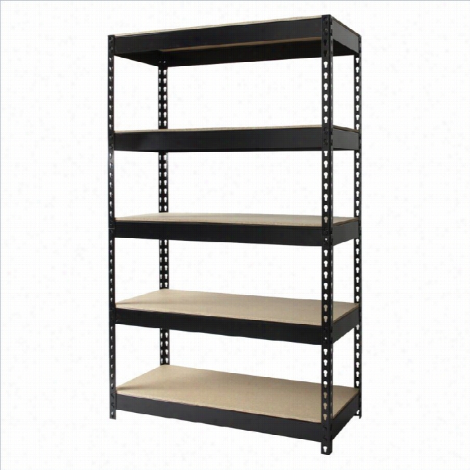 Hirsh Indstries Llcr Ivet 36x60 Heavy Duty 5 Shelf Storafe Unit