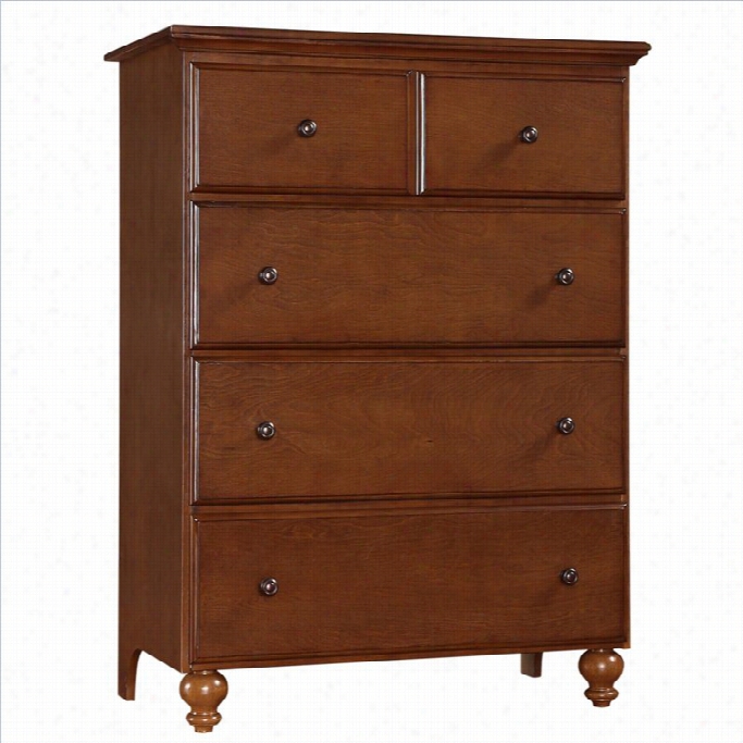 Homestar Rnovations By Thomsville 4 Drawer Dresser In Chestnut