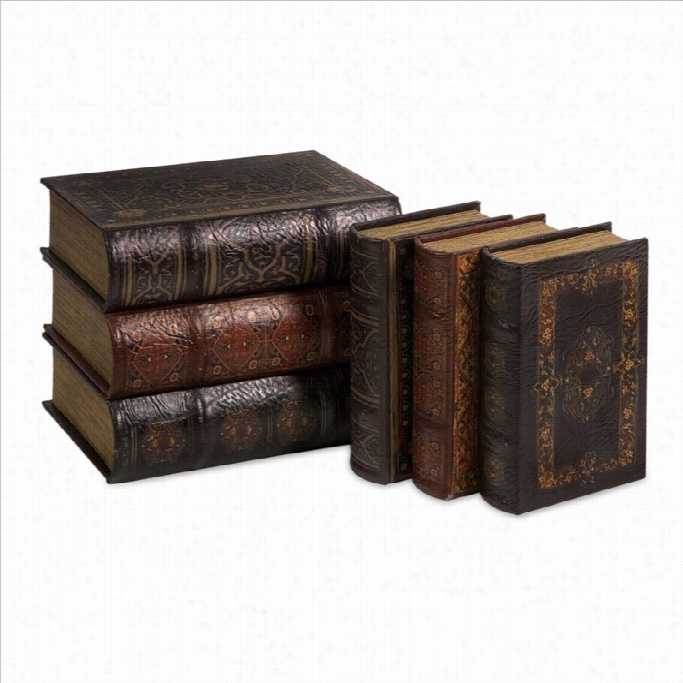 I Max Corporation Cassiodorus Book Box  Collection (set Of 6)