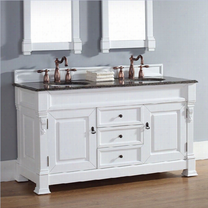 James Martin Brookfield 60 Double Bathroom Vanity In Cottage