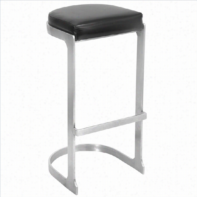 Lumisource Demi 31.5 Bar Stool In Black