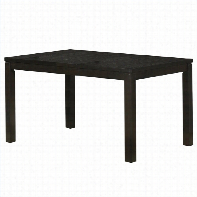 Monarch 36 Dining Table With Leaf In Cppuccino Sah