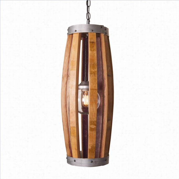 Napa East Collection Hoop And Stave Long Pendant Light