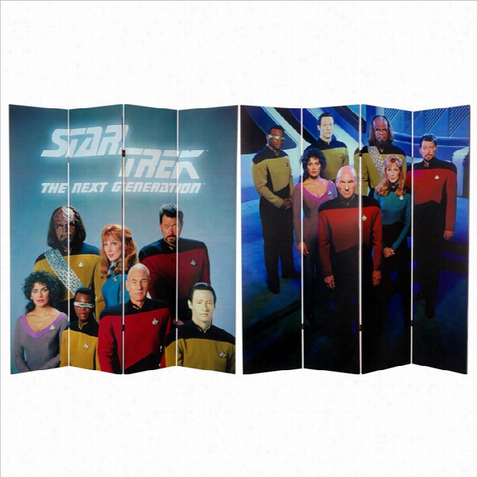 Oriental Star Trek The Next Generation Room Divider