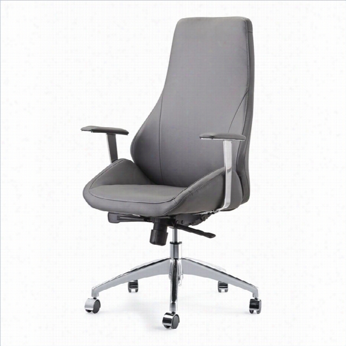 Pastel Furniturre Canjun Offce Chair In Gray