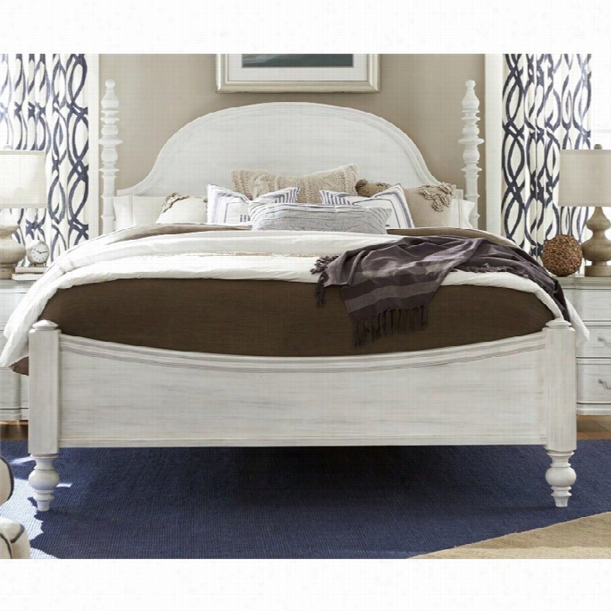 Paula Deen Home Dogwood Queen Poster Bed In Blossom