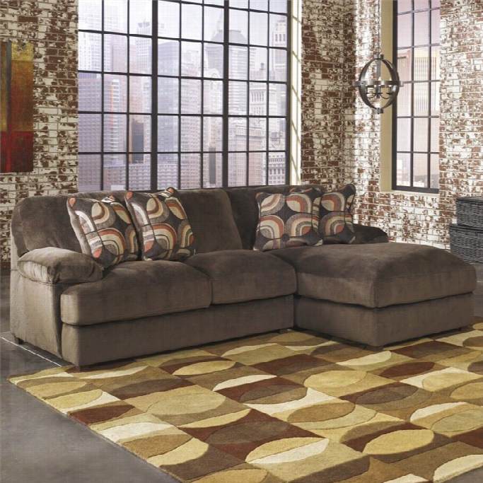 Signature Design By Asahley Furniture Truscotti 2piece Sectional  In Cfe