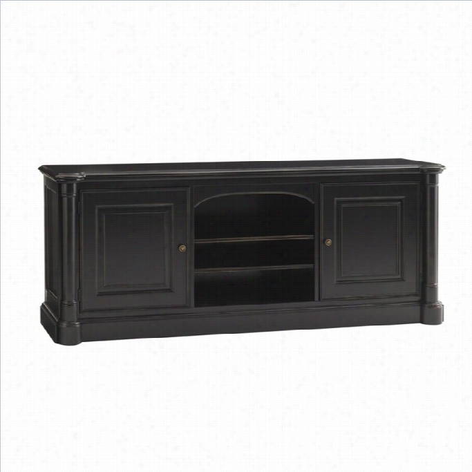 Sligh Breckenridge Silverthorne 74 Tv Console In Weathered Black