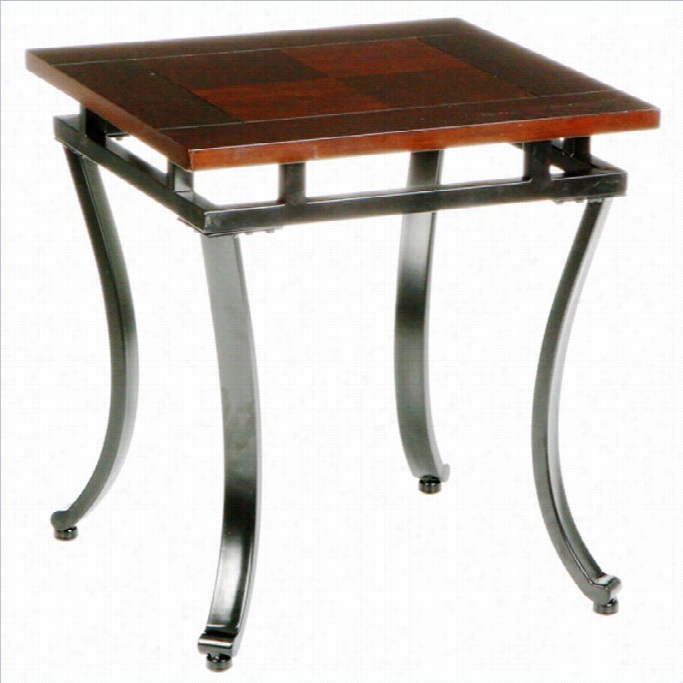 Southerly Enterprises Surrey End Table In Rich Eespresso