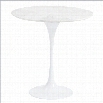 Eurostyle Astrid Marble Side Table in White