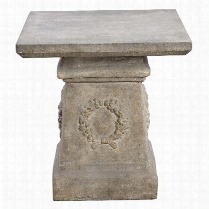 Uttermost Giacinta Stone Accent Table