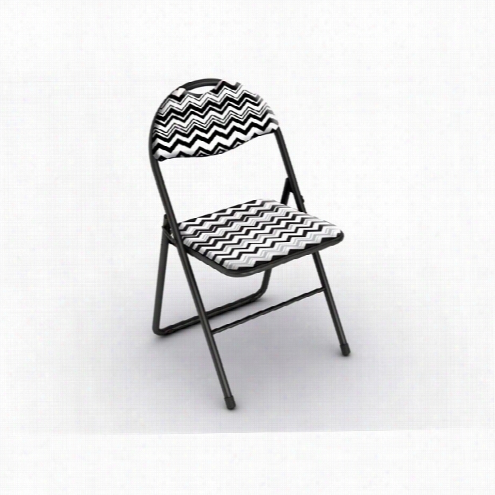 Dar Classic Foldin G Chair In Cchevon Black