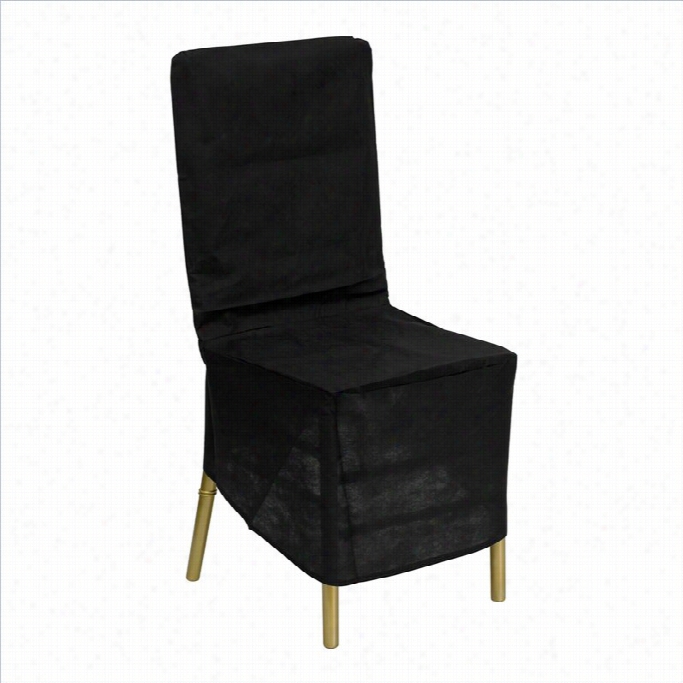 Flash Furniture Black Fabric Ciavari Chair Storage Cover