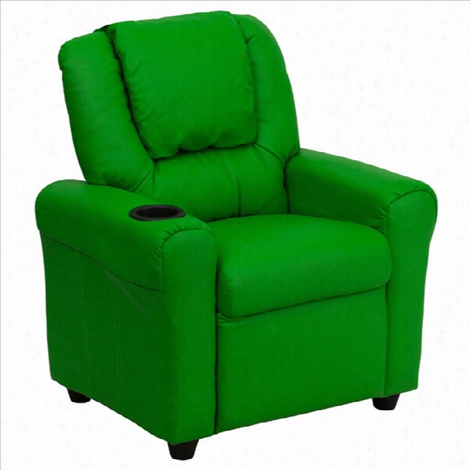 Flash Furniture Kuds Recliner In Green