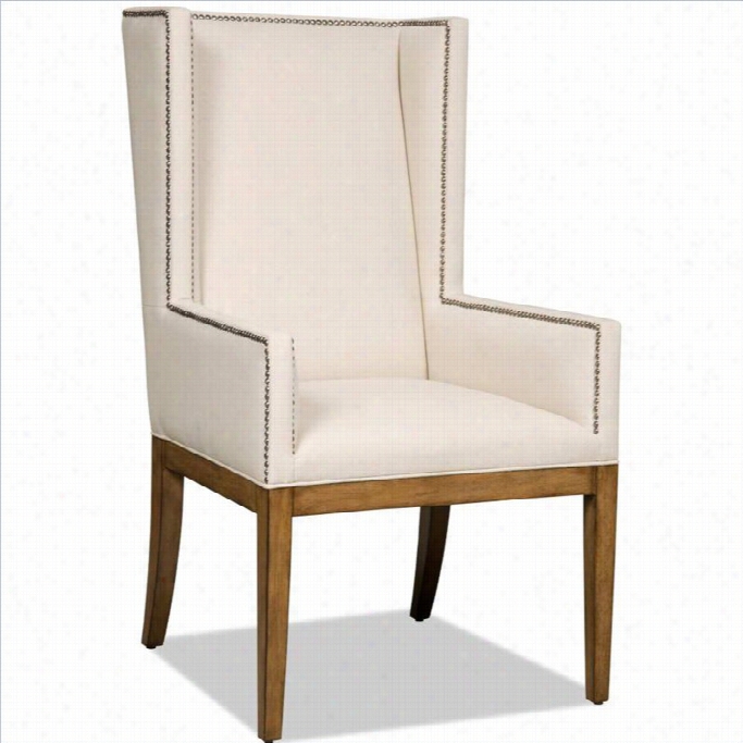 Hoker Fruniture Brookhaven Upholsteredarm Dining Chair In Cherry