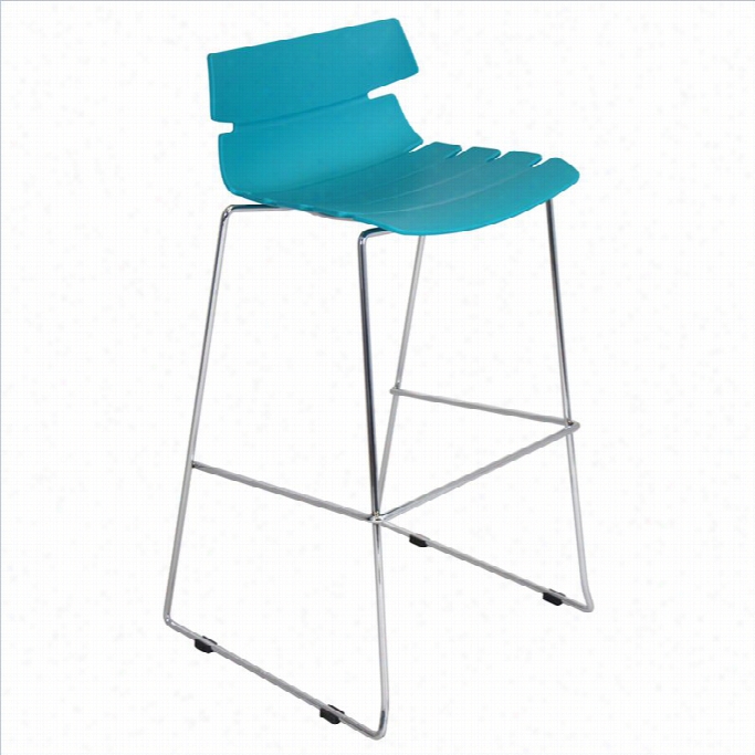 Lumisoudce 30 Bonefish Bar Stool In Aqua Melancholy