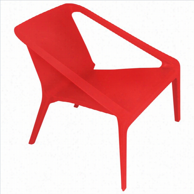 Lumisource Transitions Chair In Red