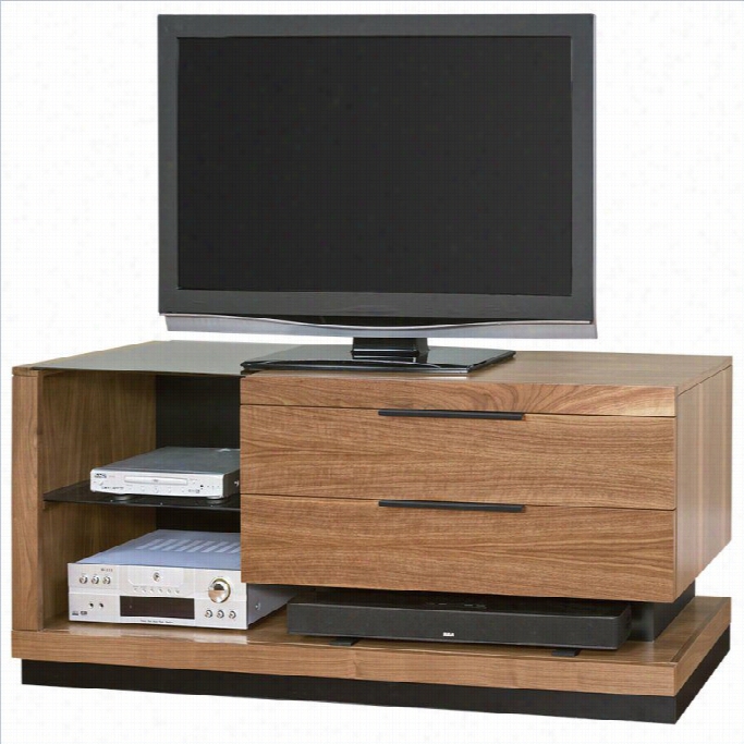 Martinn Furniture S Tratus 60 Television Coonsole In Walnut