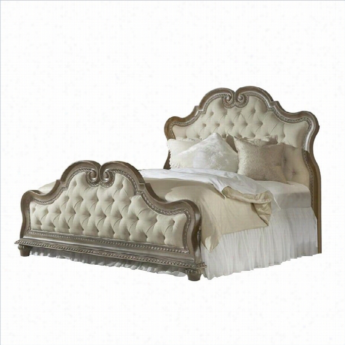 Pulaski Arabella Button Tufted Upholsetred Bed