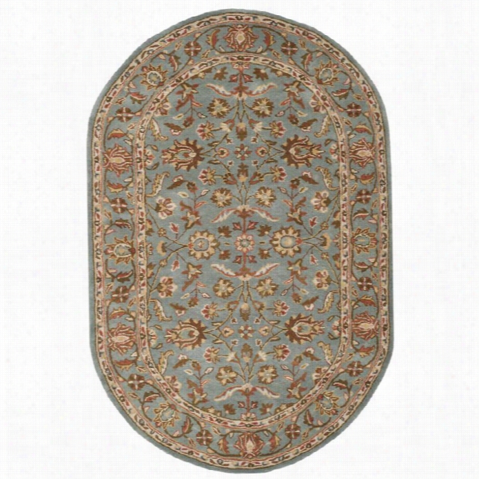 Safavieh Heritage Ovl Rug In Azure / Blue