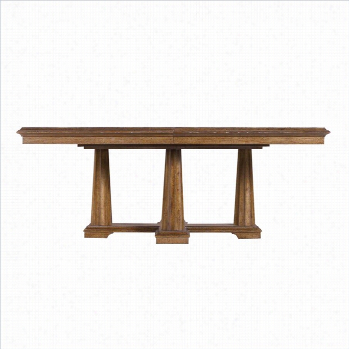 Stanley Furniture Archipelago Calypso Pedestal Dining Table In Shoal