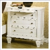Coaster Classic Nightstand with Pull Out Shelf in White