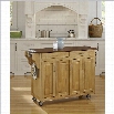 Home Styles Create-a-Cart in Natural Finish with Oak Top