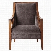 Uttermost Maclean Brown Armchair