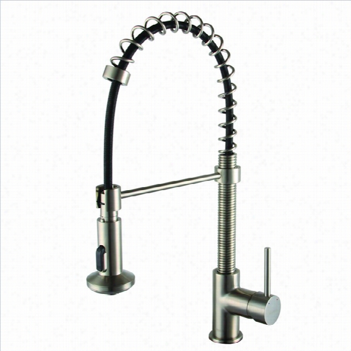 Yosemite 1-handle Pull-down Kkitchen Faucet In Brushe Dnickdl
