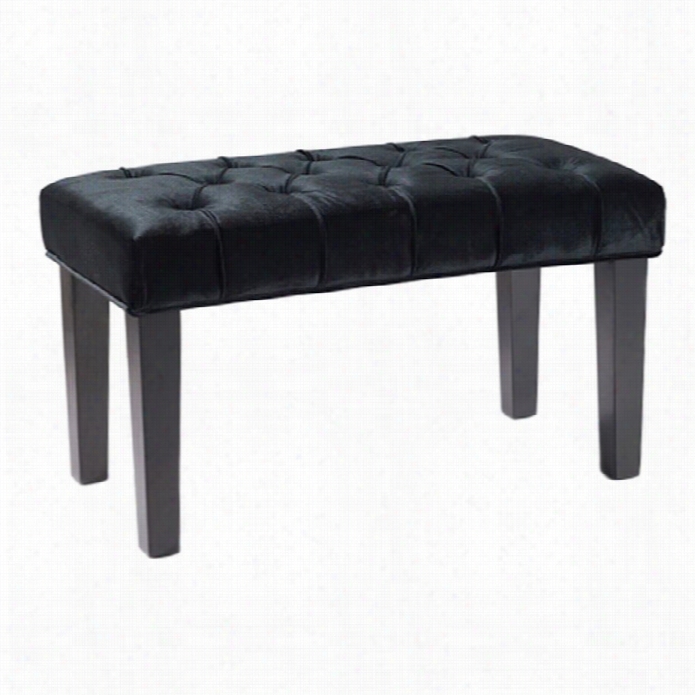 Armen Living Marilyn Bench In Black