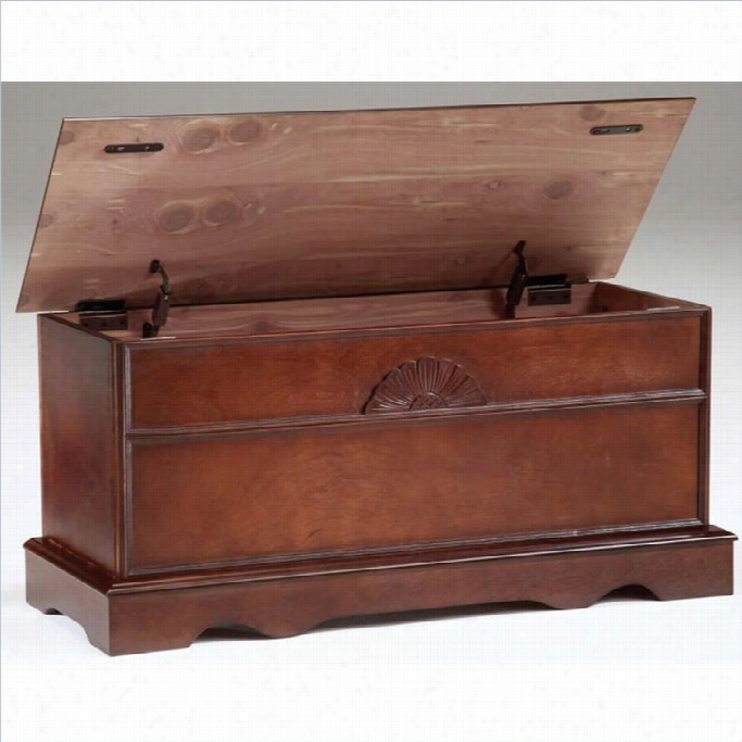 Bernards Kd Cedar Chest In Cherryf Inish