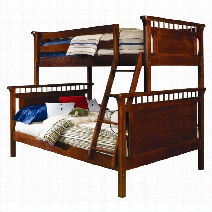 Bolton Furniture Wakefield Bennington Twino Ve Rfull Bunk Bed In Cherry