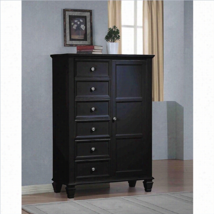 Coaster Sandy Beach Do Or Dresser Ni Black