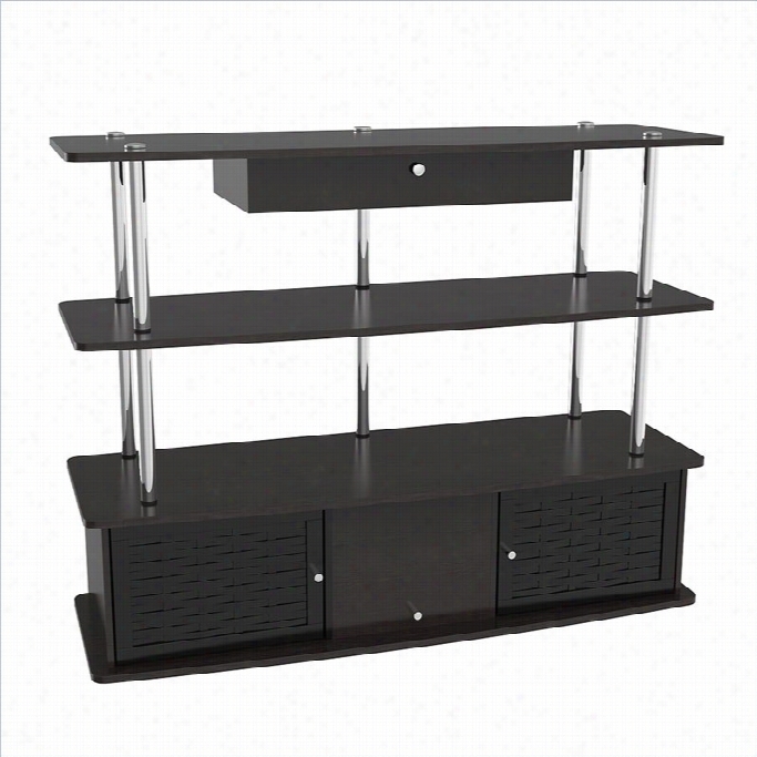 Convenience Concepts Designs2go Aspen 48 Tv Stand In Black