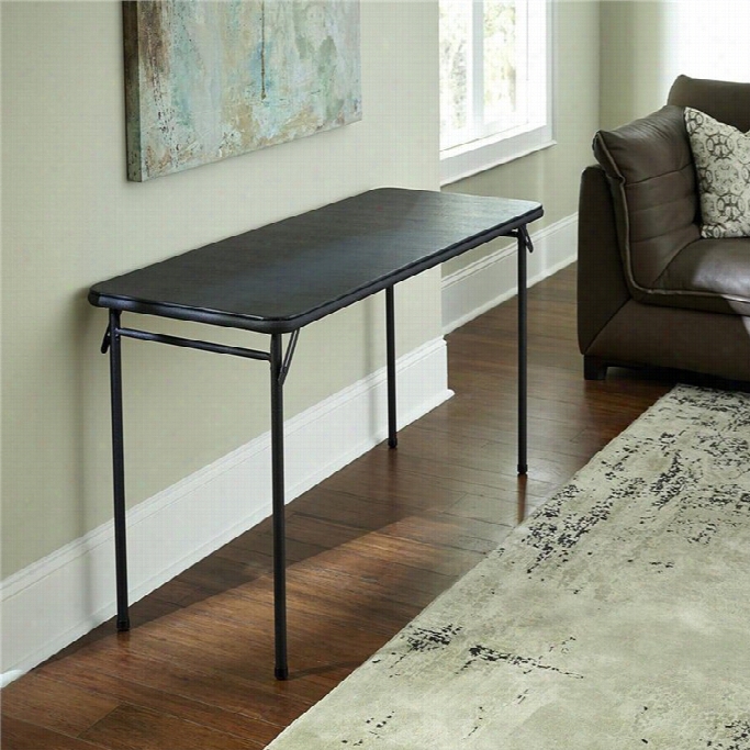 Cosco Vinyl Floding Table In Black