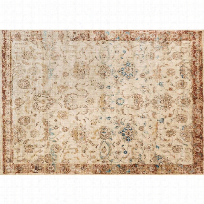 Loloi Anasasia 13' X 18' Rug In Ant Ivory Andd Rust