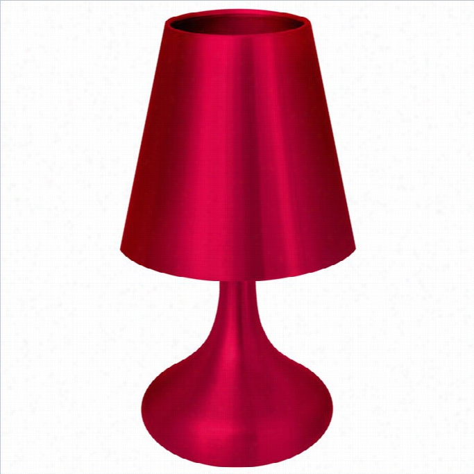 Lumisource Geniie Touc H Table Lamp In Red