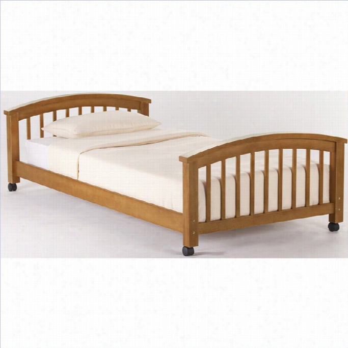 N E Kids School House Twin Lower Student Loft Bed I Pecan