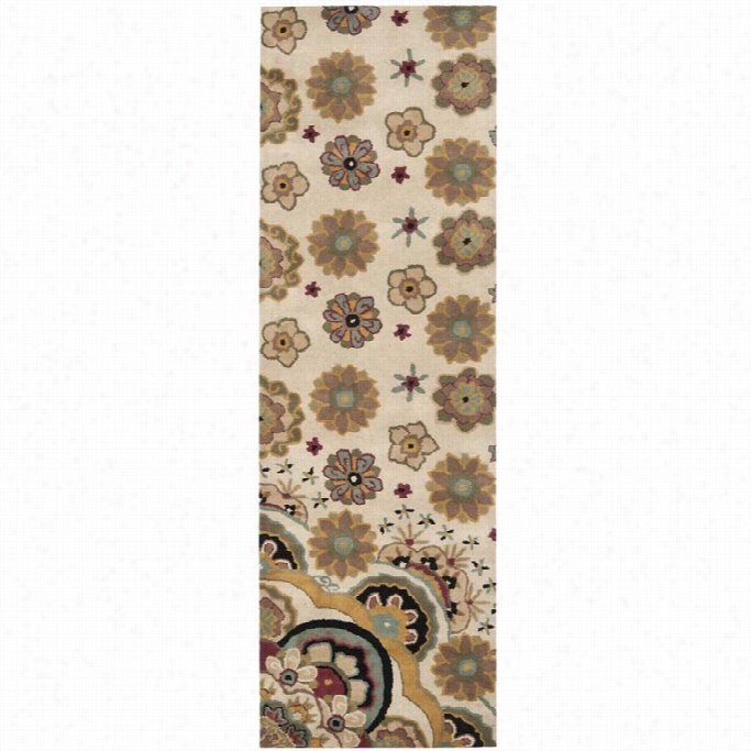 Safavieh Soho Runner Rug In Ivory / Multi