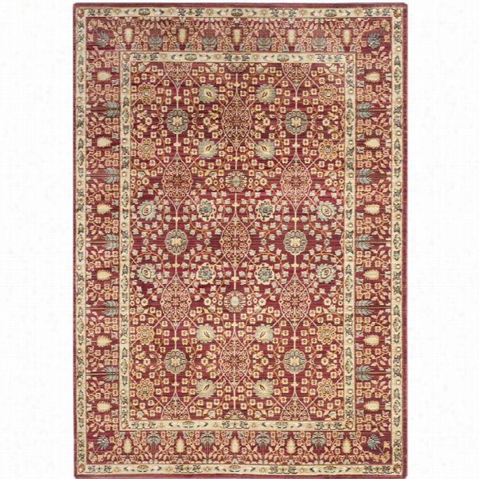 Safavieh Valencia Red Traditional Rug - 4' X 6'