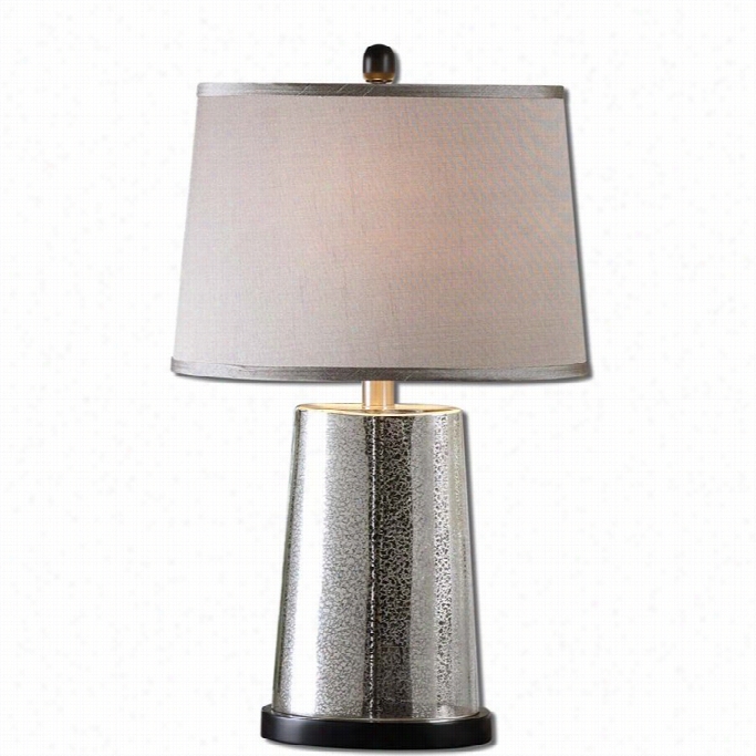 Uttermost Arnez Messenger Glass Table Lamp