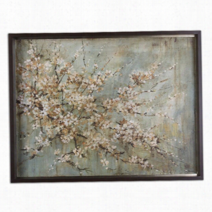 Uttermost Blossom Melody Floral Framed Art